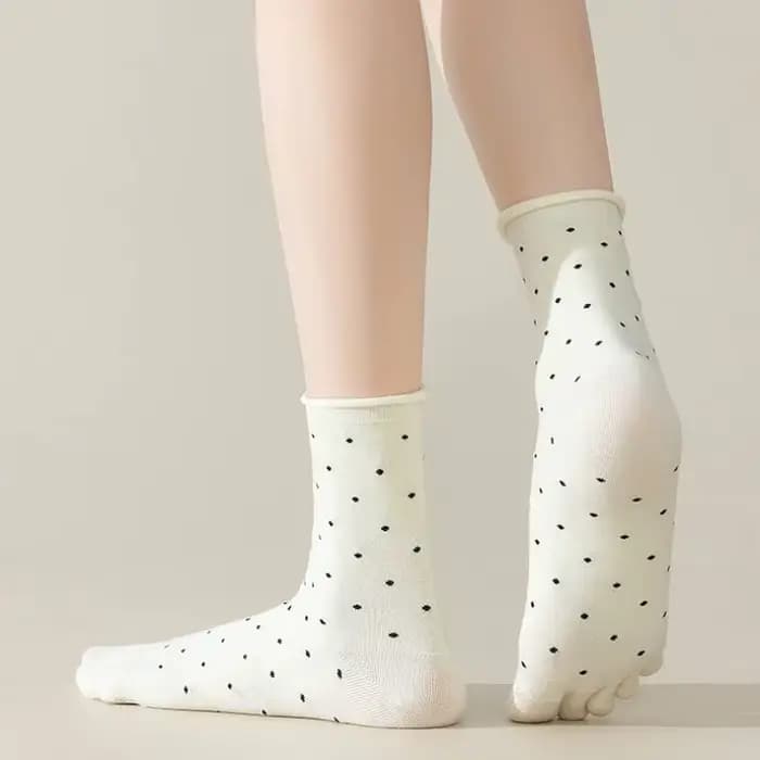 1 Paire de Chaussettes à Cinq Doigts pour Femme
