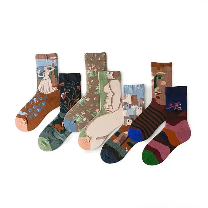 Chaussettes de marée unisexes