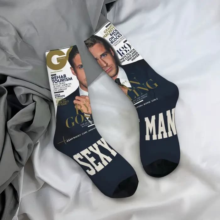Ryan Gosling-Chaussettes unisexes