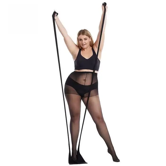 Collants noirs transparents
