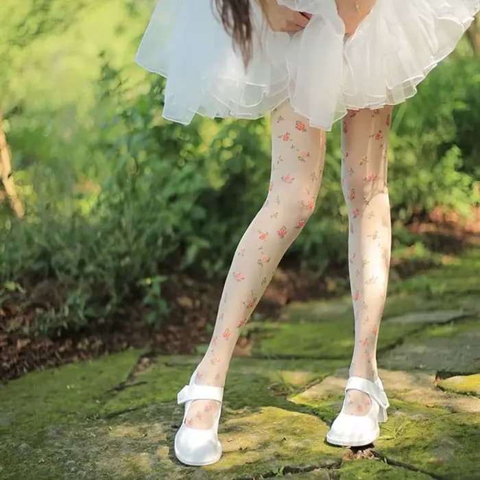 Bas de cuisse de style japonais pour femmes