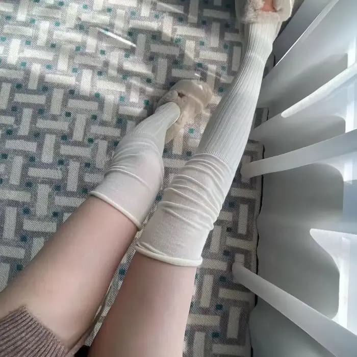 Chaussettes au dessus du genou pour femmes