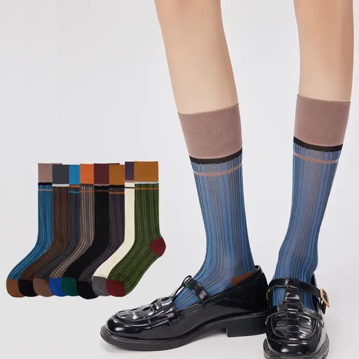 Chaussettes mi-longues pour femmes