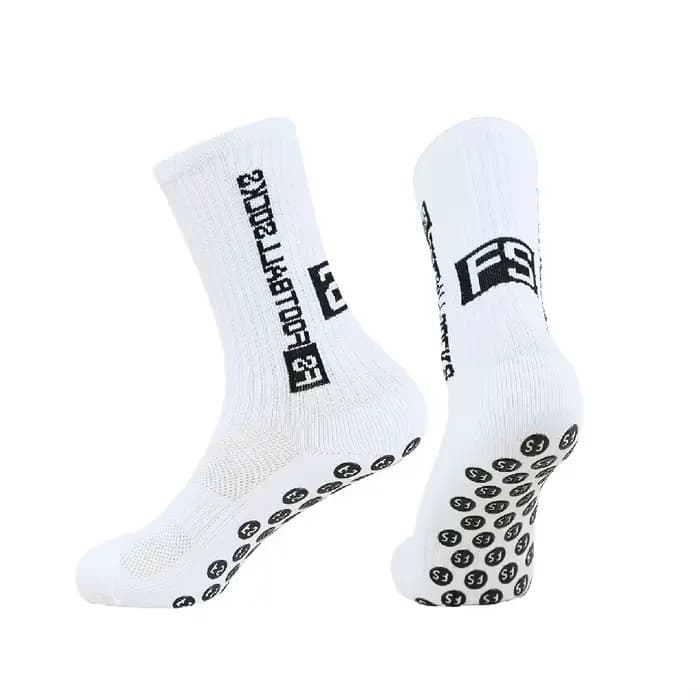 4 paires de chaussettes de football pour hommes avec poignée