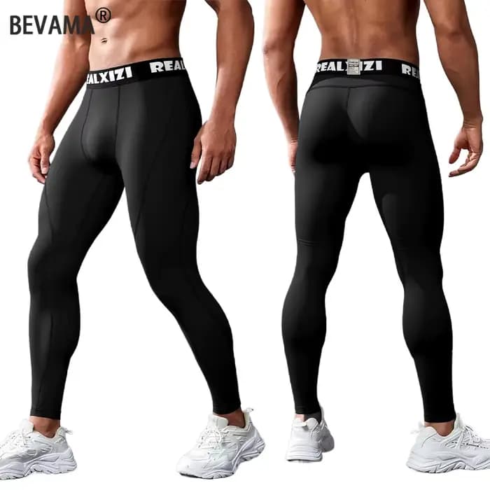 Leggings de Compression haute Performance pour hommes, collants d'entraînement de Jogging, pantalons de sport, pantalons de Fitness extensibles à séchage rapide