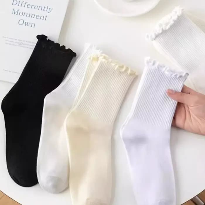 Kawaii – chaussettes à volants pour femmes
