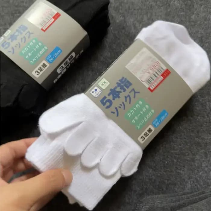 Chaussettes à Cinq Doigts pour Homme