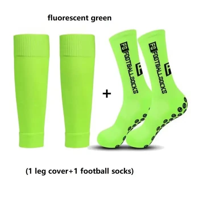 1/3/6 paires de chaussettes de sport de football FS antidérapantes