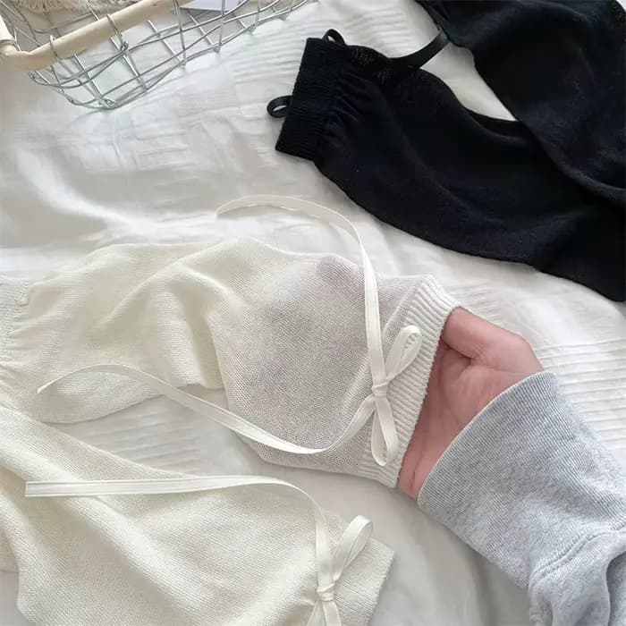 Chaussettes Hautes à Rayures pour Femme