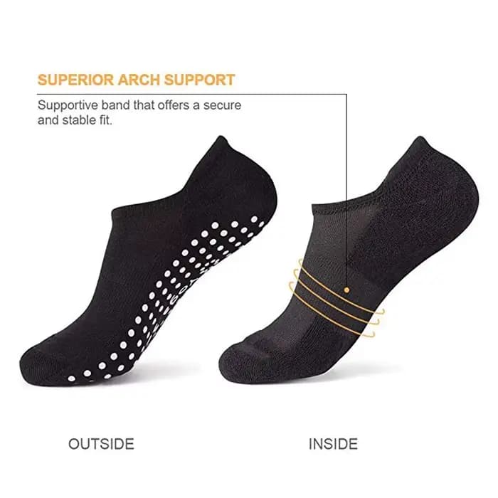 Chaussettes de Yoga professionnelles antidérapantes pour femmes