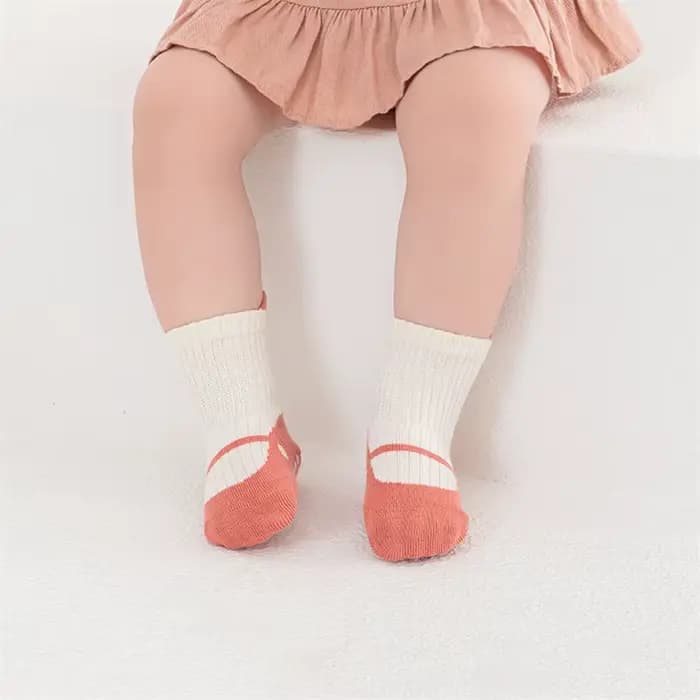 3 paires de chaussettes antidérapantes pour bébé