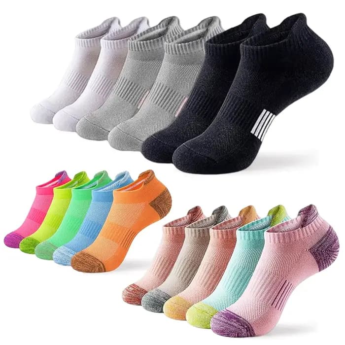 6 paires de chaussettes de sport de plein air pour femmes