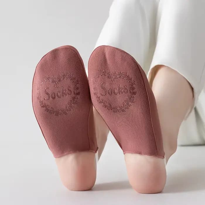 Chaussettes en soie glacée pour femmes