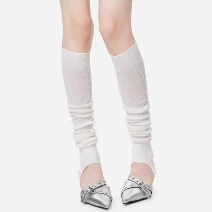 Chaussettes décontractées en coton peigné