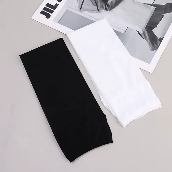 JK femme chaussettes mignon noir blanc Lolita