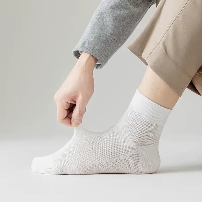Chaussettes courtes en bambou pour hommes