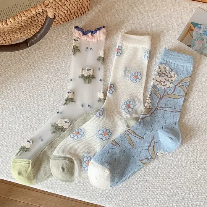 Chaussettes à la mode pour femmes