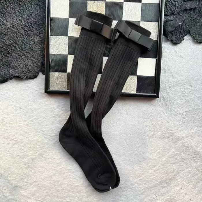 Chaussettes Hautes en Coton pour Femme