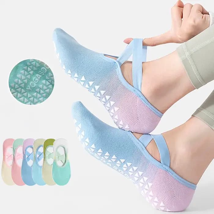 Chaussettes Pilates antidérapantes pour femmes