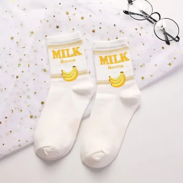 Chaussettes japonaises Kawaii Harvey gels