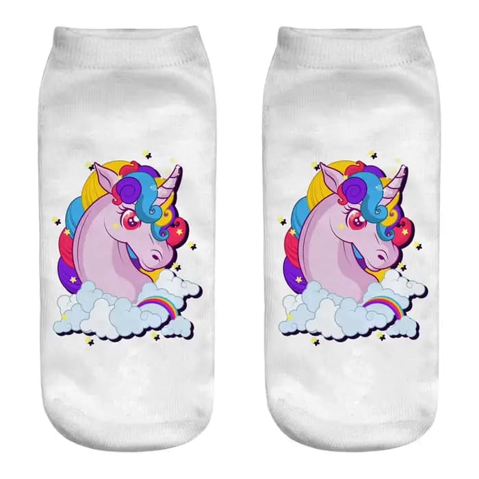 Chaussettes Harajuku 3D pour femmes