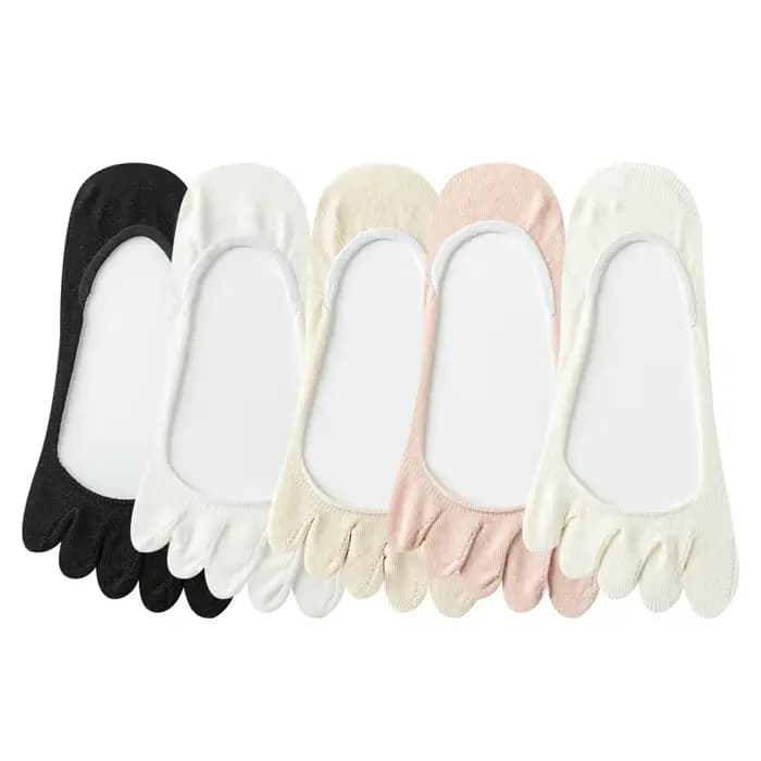Chaussettes basses en coton pour femme