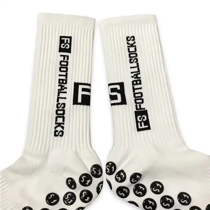 1 paire de chaussettes de Football rondes en Silicone