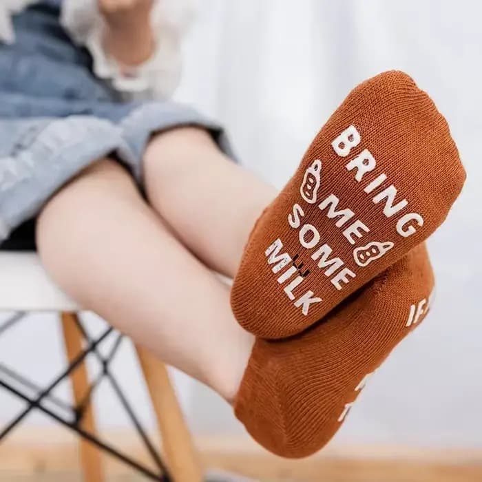 Chaussettes antidérapantes pour bébé
