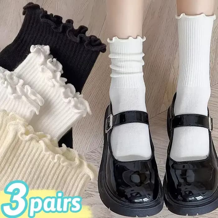 Chaussettes à volants pour femmes