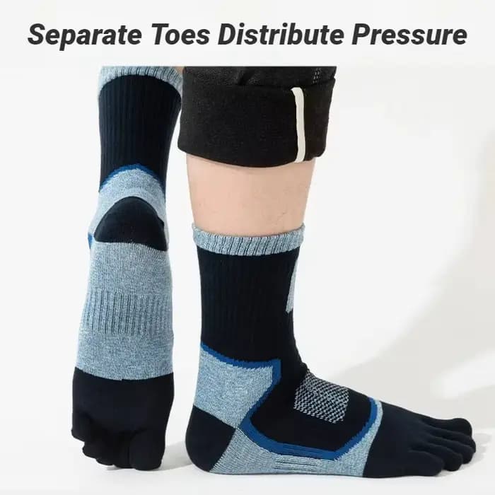 5 paires de chaussettes courtes de sport en coton pour homme, épaisses, à compression, en maille, durables, pour le fitness, le vélo, la course, le basketball, les activités de plein air et les voyage