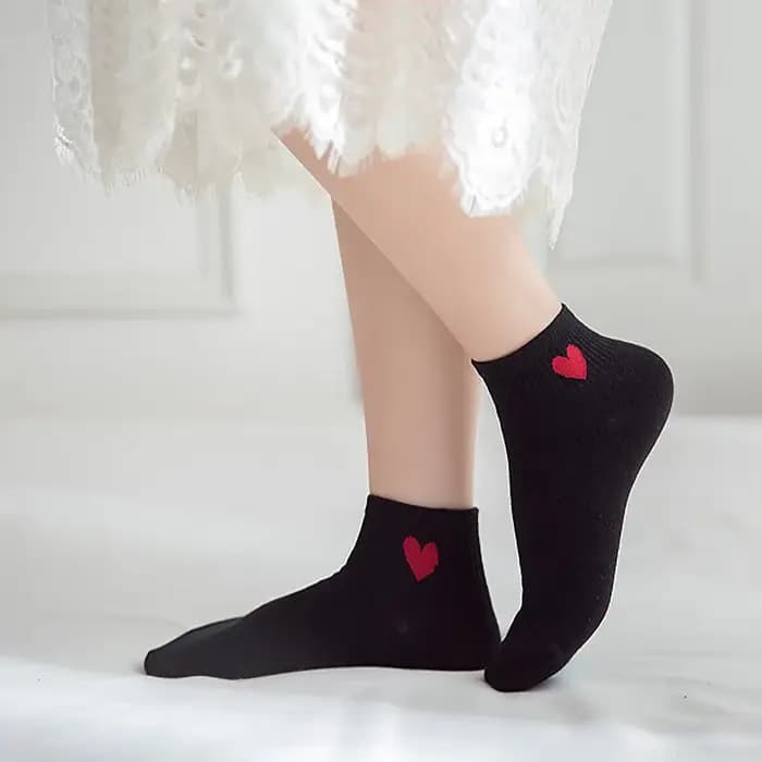 5 paires de chaussettes basses pour femmes