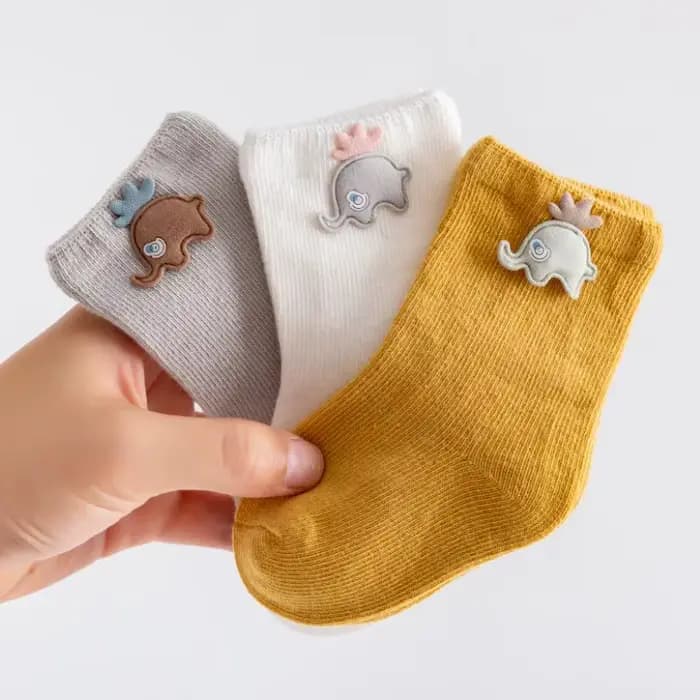 Chaussettes en coton pour bébé