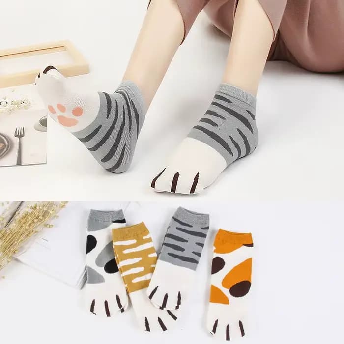 Chaussettes en coton Kawaii pour femmes