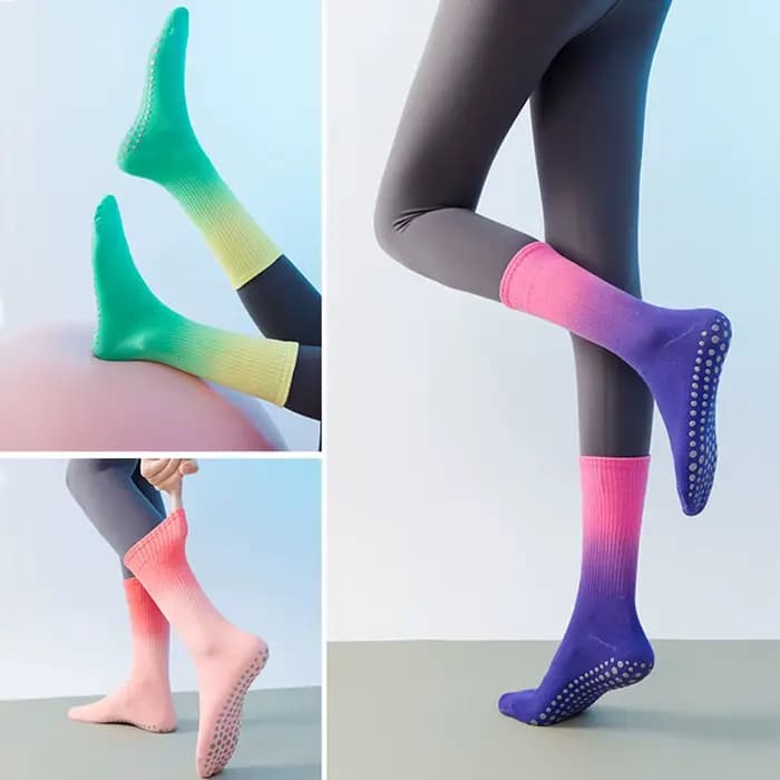 Chaussettes de sport colorées pour femmes