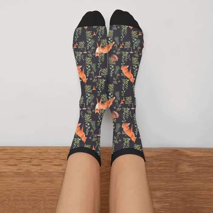 Chaussettes fantaisie pour hommes et femmes