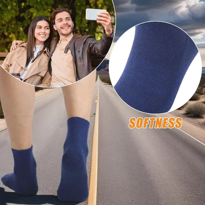90% laine mérinos chaussettes pour hommes femmes doux