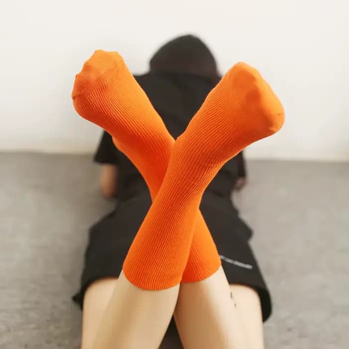 Chaussettes amples en coton pour femmes