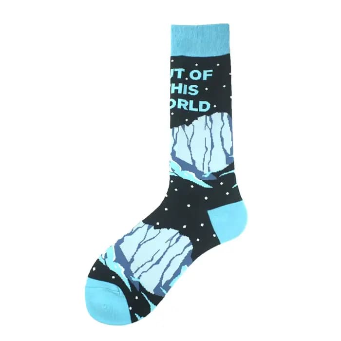 Chaussettes colorées amusantes pour hommes