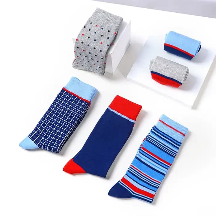 6 paires de chaussettes habillées pour hommes