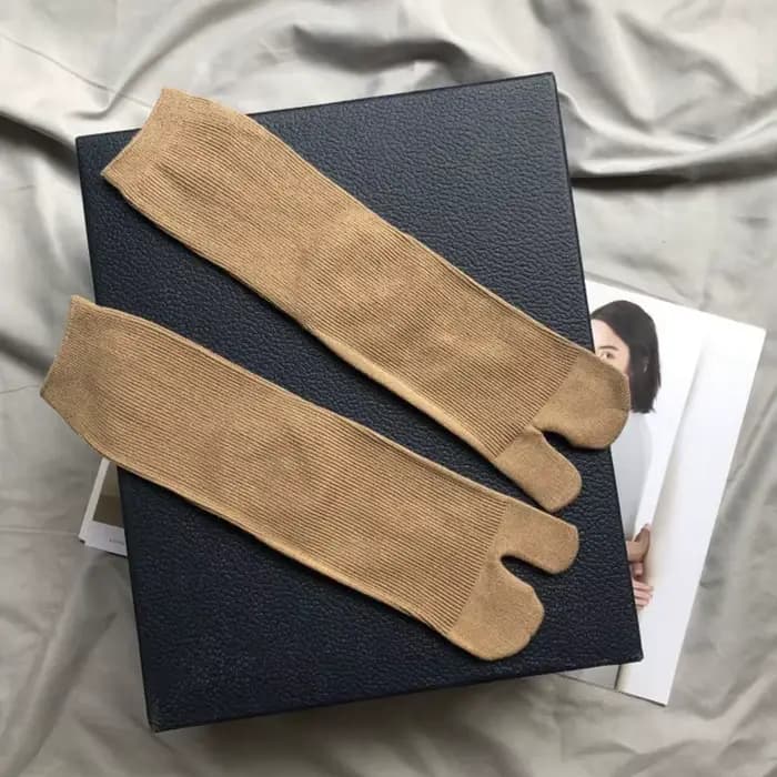 Chaussettes en coton fendu pour hommes et femmes