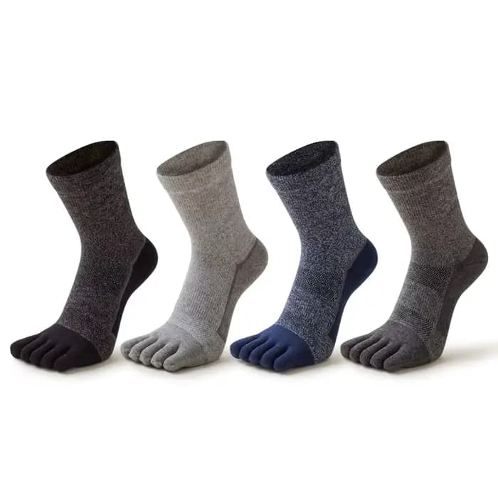 Chaussettes de sport cinq doigts pour homme