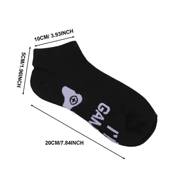 Chaussettes fantaisie unisexes, ne pas déranger, je suis de jeu, chaussettes imprimées avec lettres amusantes, nouveau