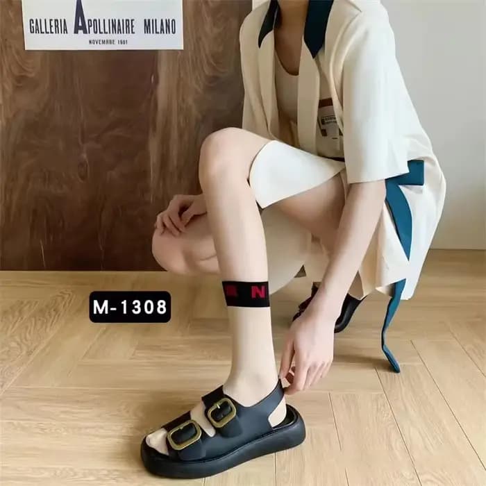 Chaussettes de sport à imprimé alphabet