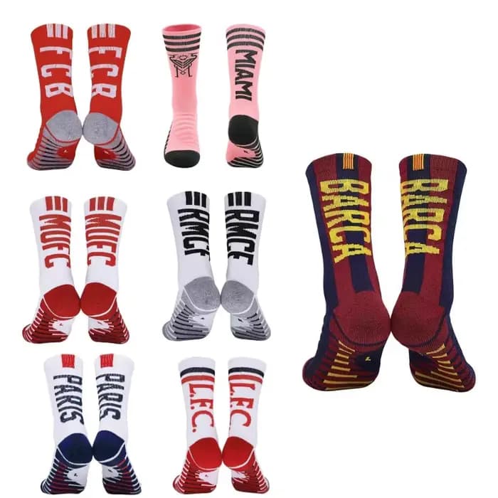 Chaussettes de football coordonnantes spéciales pour hommes