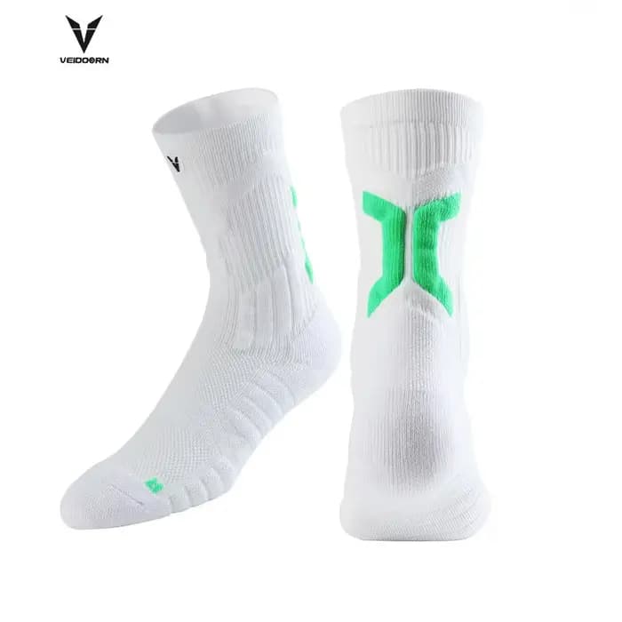 Veidoorn chaussettes de Sport de haute qualité pour hommes longueur mi-mollet