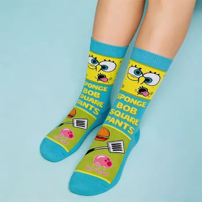 Nouvelles Chaussettes Fantaisie Amusantes en Coton Respirant pour Hommes et Femmes