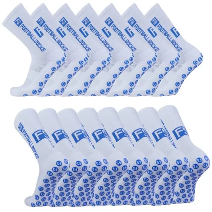 2 paires de chaussettes antidérapantes pour hommes et femmes