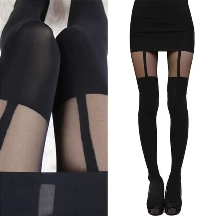 Faux porte-jarretelles pour femmes