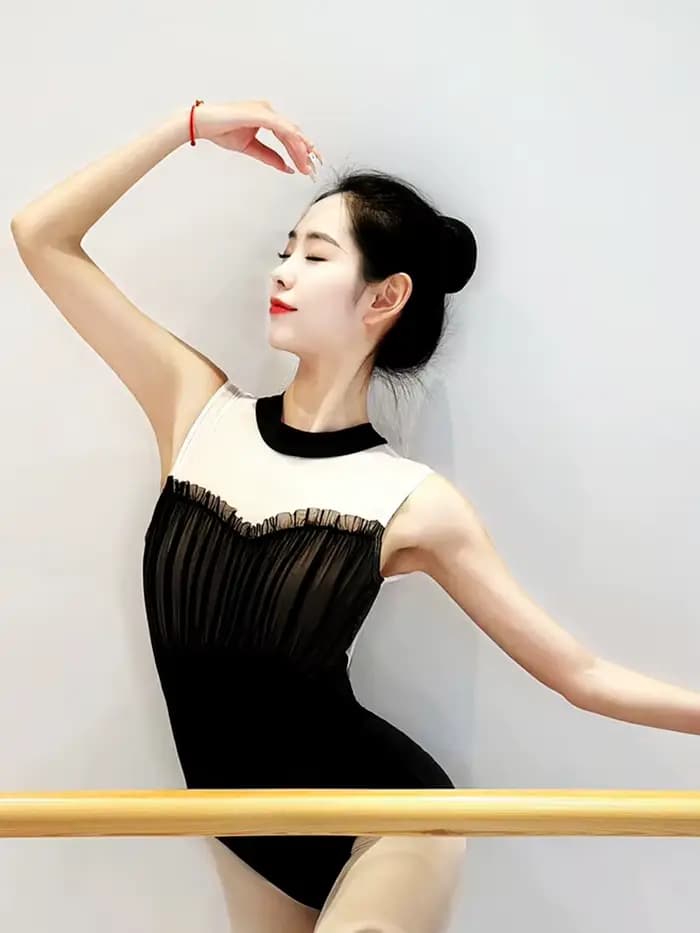 Collants de danse une pièce, vêtements d'entraînement, vêtements d'entraînement corporel d'été, vêtements de gymnastique de test de ballet Gelart, 600