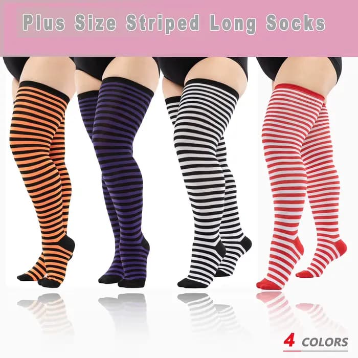 Chaussettes hautes grande taille jusqu'à 200lb
